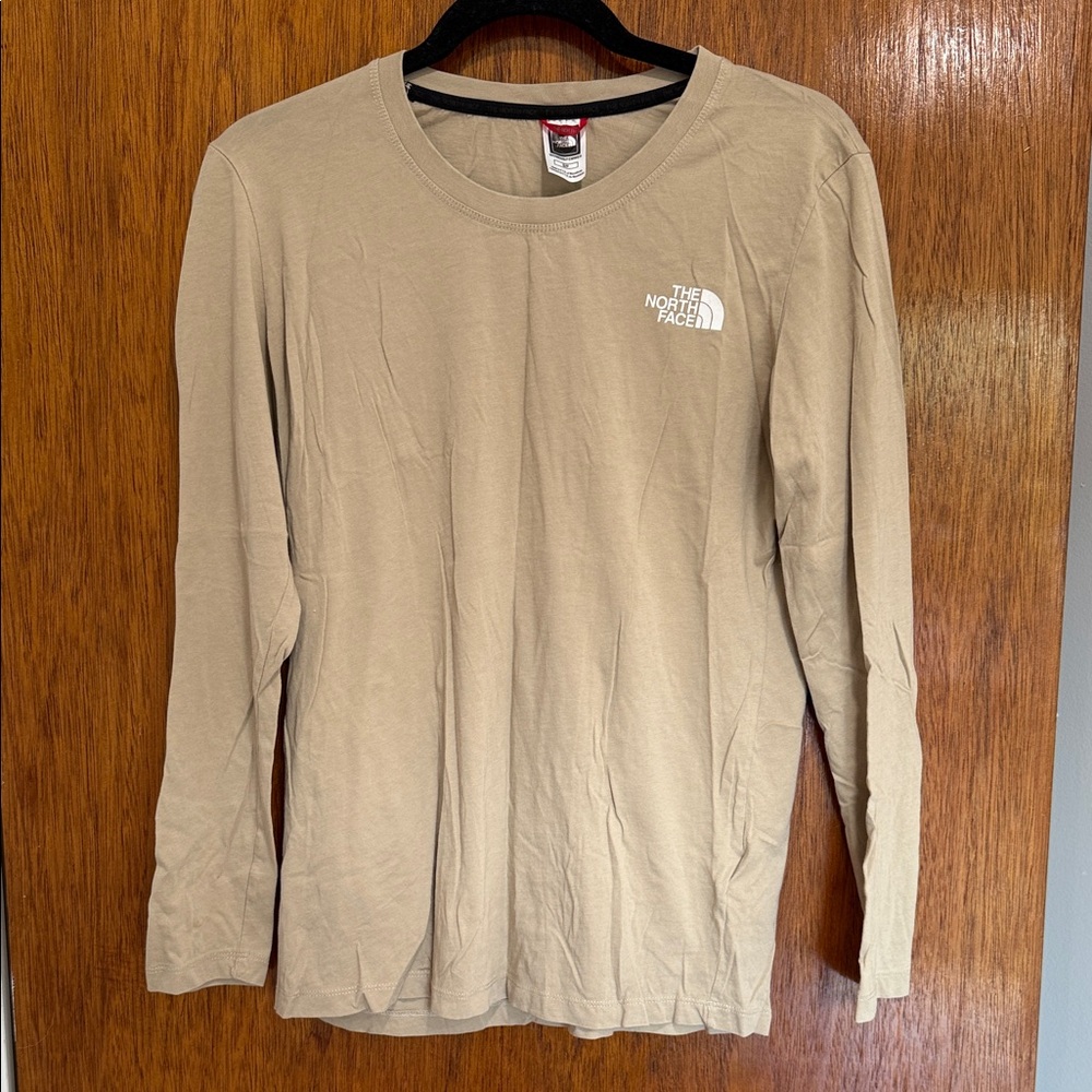 The North Face Beige Long Sleeve Tee